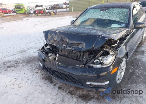 2012 Mercedes-Benz C 300 Sport 4Matic from USA, damaged, VIN WDDGF8BBXCA601978